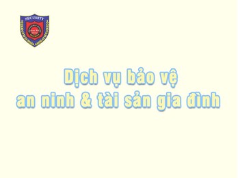 Giải Pháp Bảo Vệ An Ninh và Tài Sản Gia Đình Cho Mọi Nhà